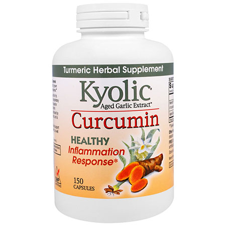 Kyolic, Aged Garlic Extract, Curcumin